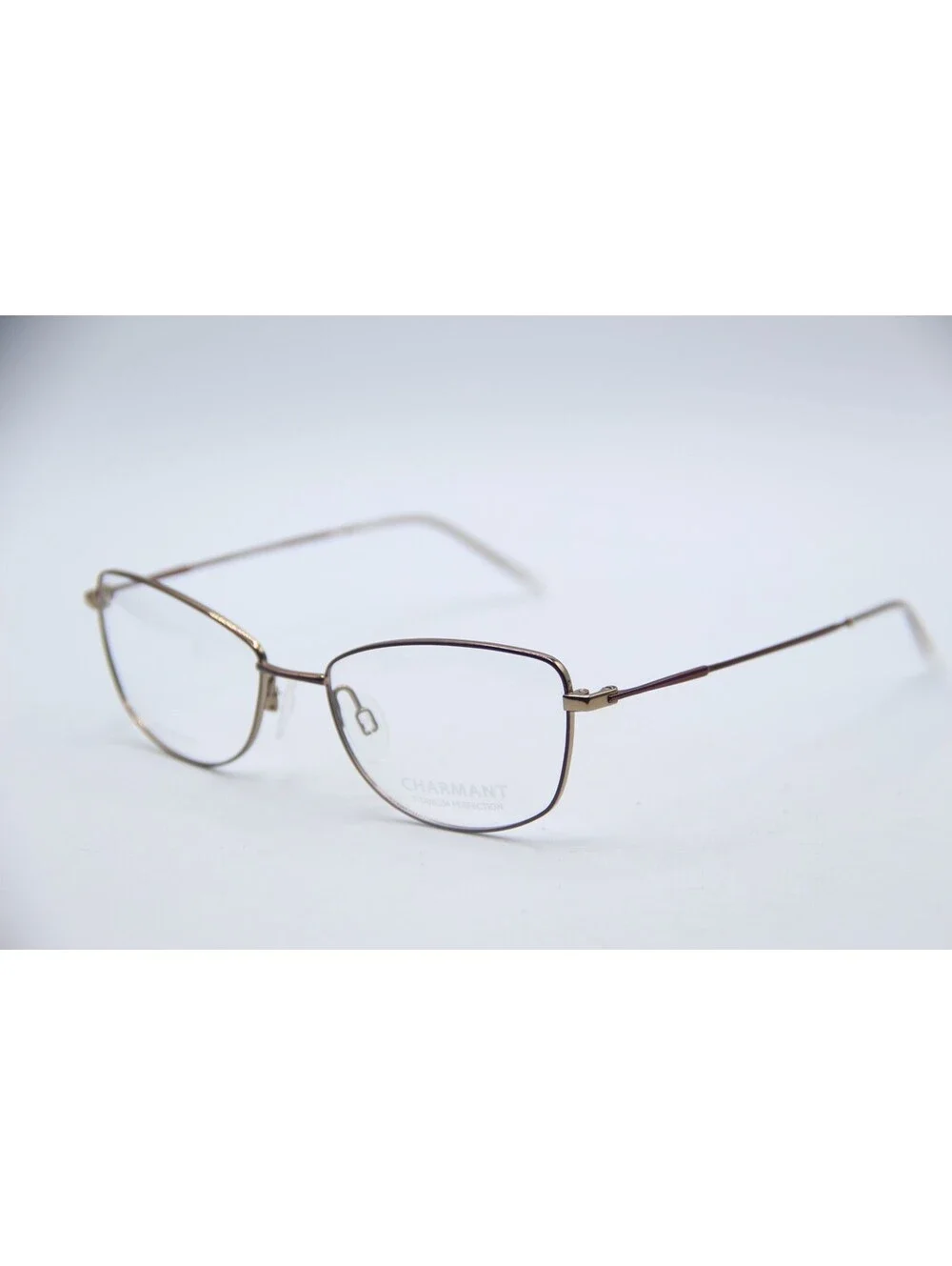 Charmant Ch 29227 Bu Burgundy Authentic Eyeglasses 53-17-140